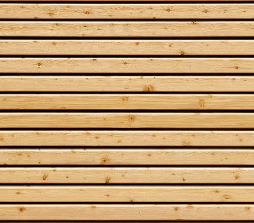 Holzfassade und die Verlegerichtung