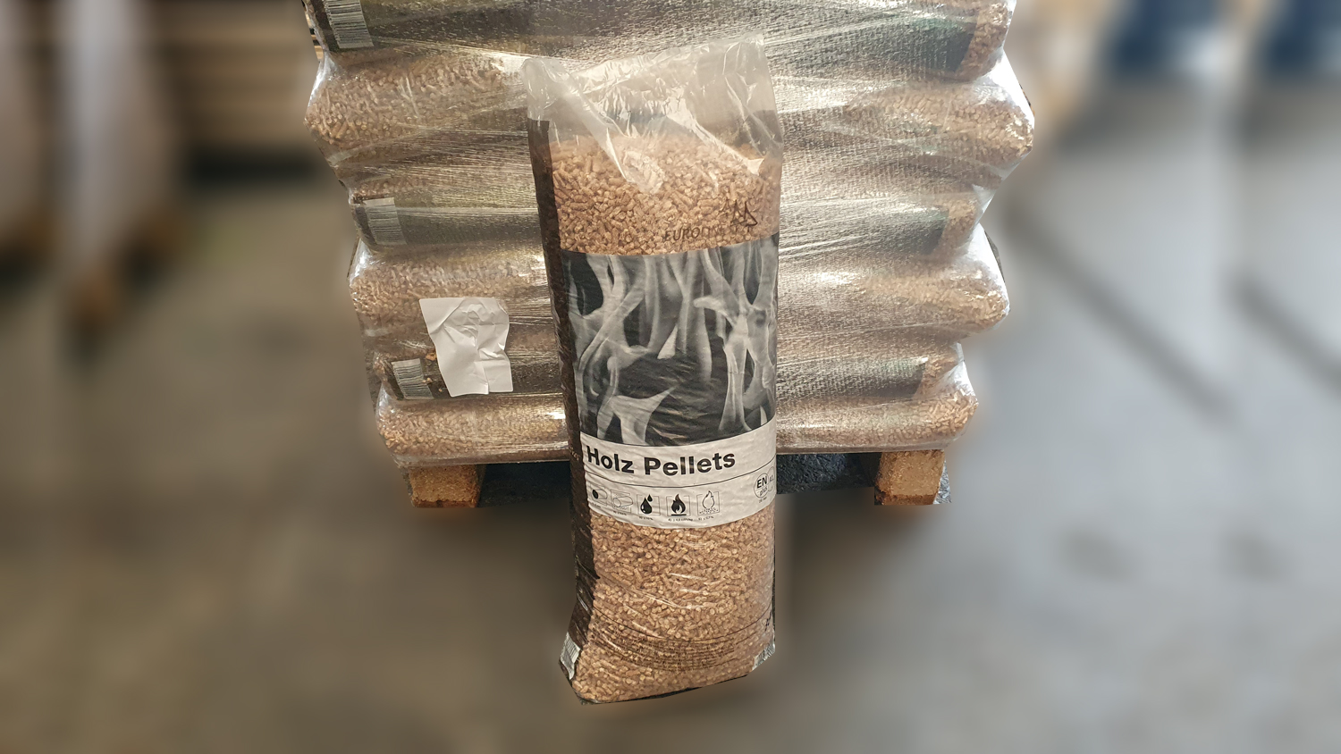 SALE Euroline Pellets A1,  Komplettposten 65 Sack auf Palette, Selbstabholer