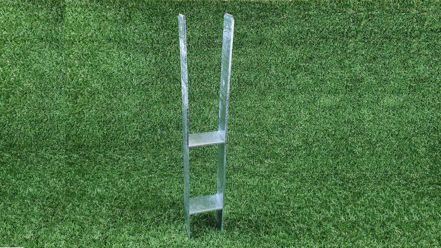 Verzinkte H-Anker für Pfosten 90x90mm