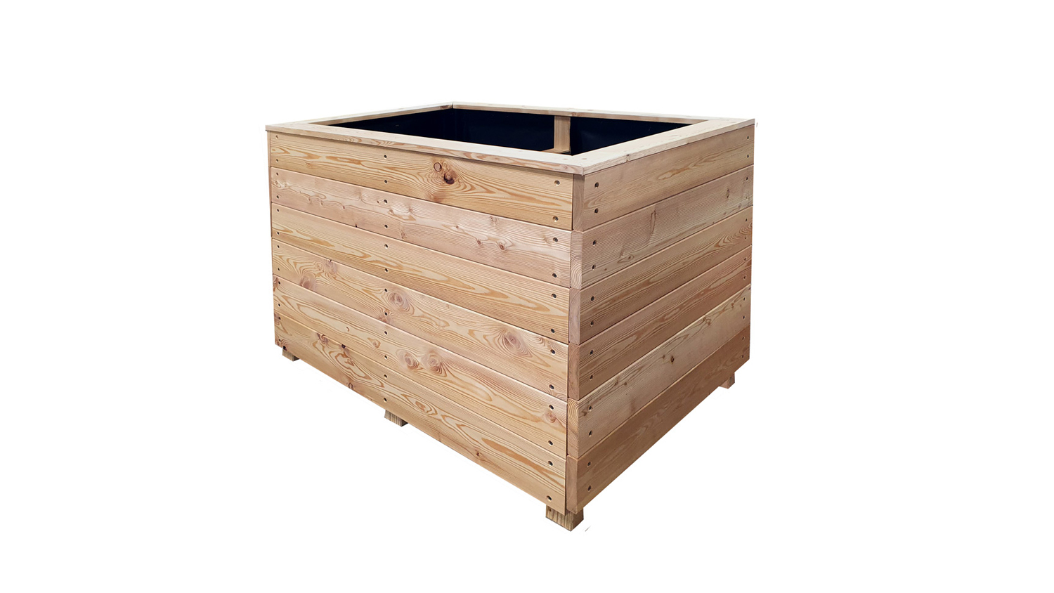 Bausatz Hochbeet Gartenglück 1,20 x 0,82 m, sib.Lärche Bausatz Hochbeet Gartenglück 1,20 x 0,82 m, sib.Lärche