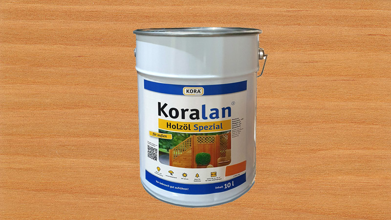 Koralan Holzöl Spezial UV-Natur 10l (für Nadelholz)