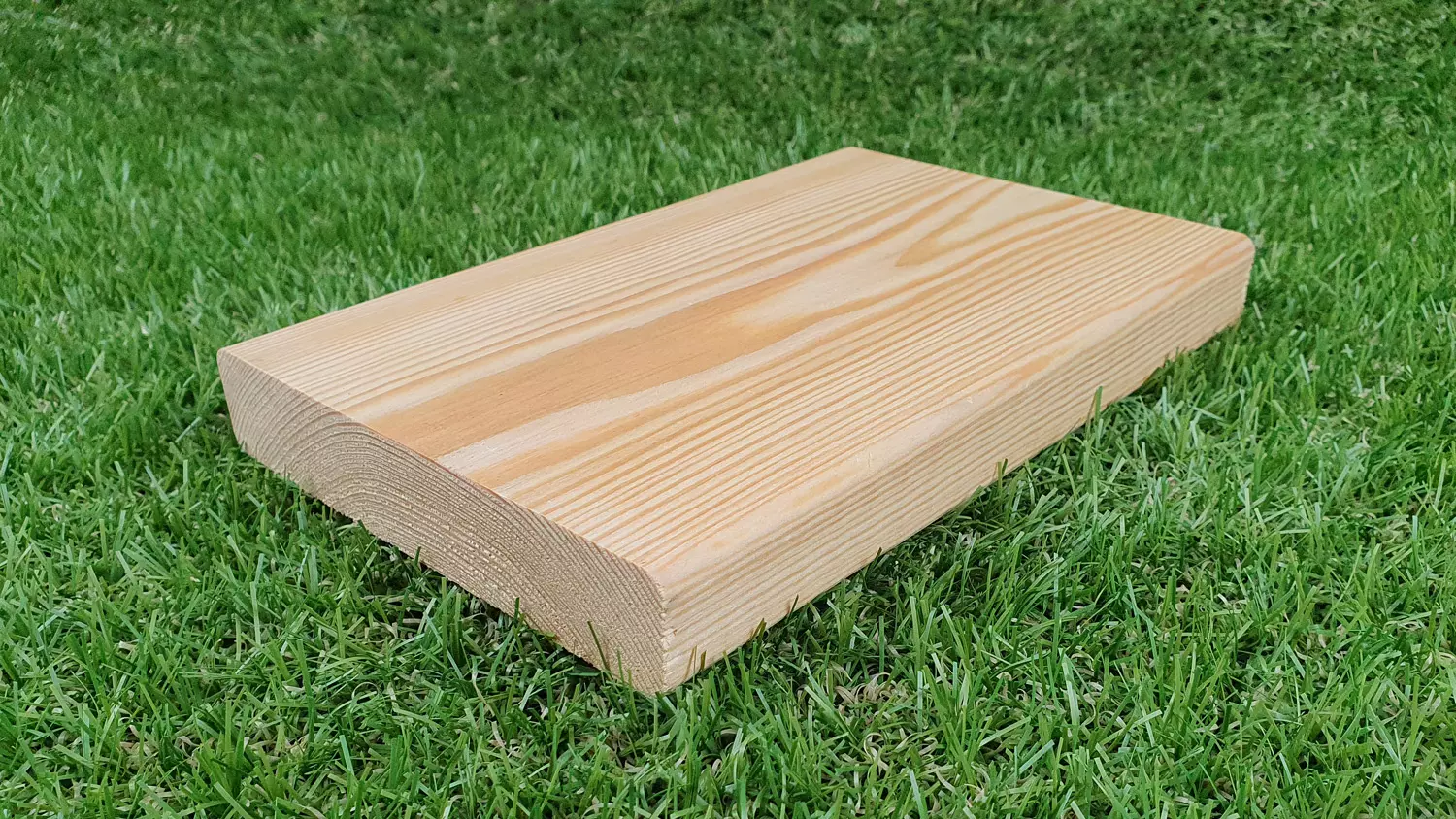 SALE Terrassendiele sib. Lärche 27x140mm, Länge 4,50m, glatt/glatt, A/B-Sort.