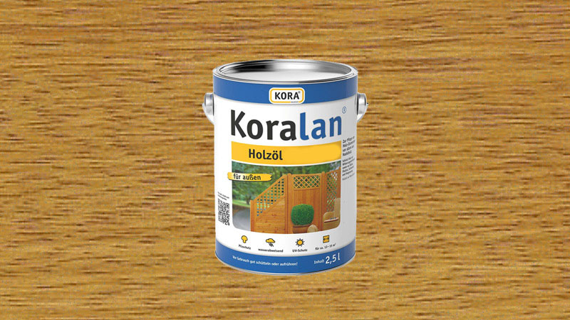 Koralan Holzöl Garapa 2,5l (auch für Hartholz)