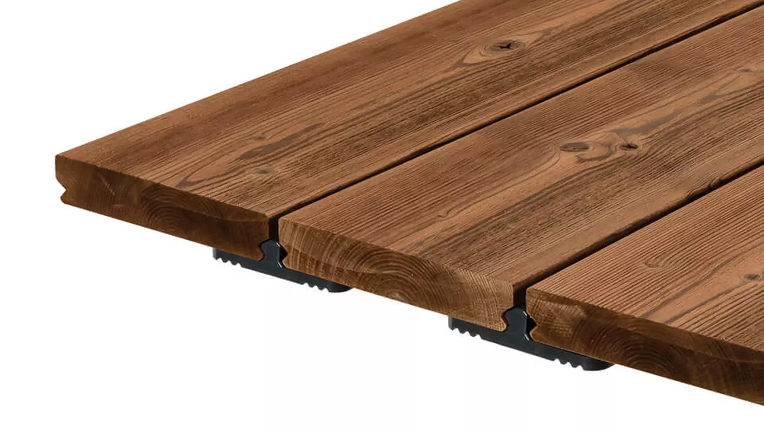 26x140mm LUNA SHP Profix2 Terrassendielen Thermokiefer gebürstet, Länge 0,90m, A-Sort. SOPO 3897