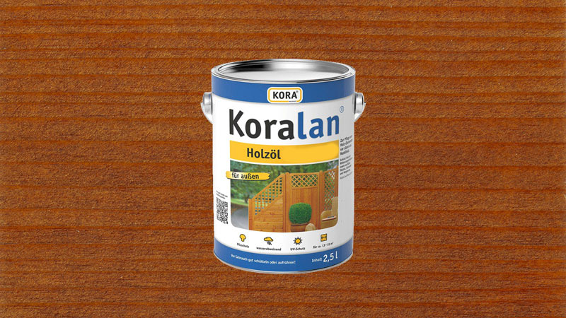 Koralan Holzöl Bangkirai 2,5l (auch für Hartholz)