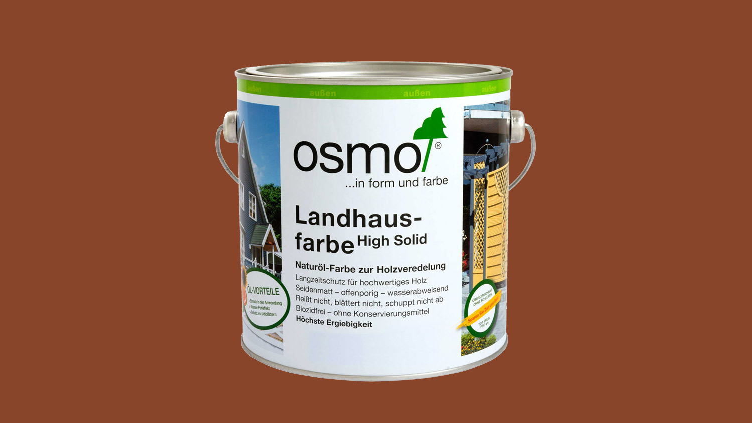 Osmo Landhausfarbe 2310 Zeder/Rotholz, 2,5l 