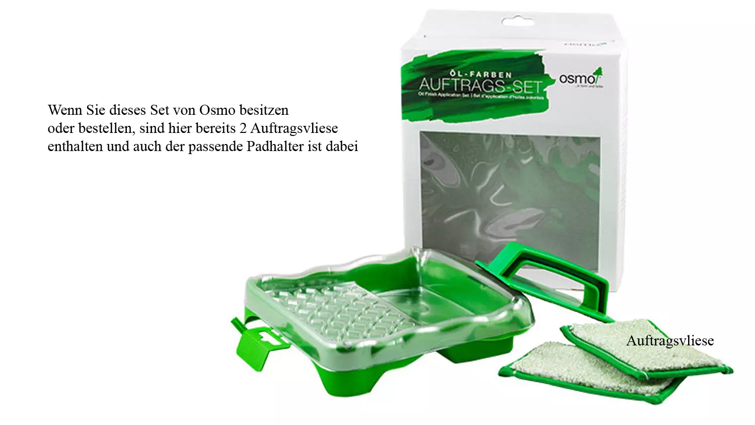 Osmo Auftrags-Vlies Mikrofaser 95x155mm (für Hand oder Padhalter)