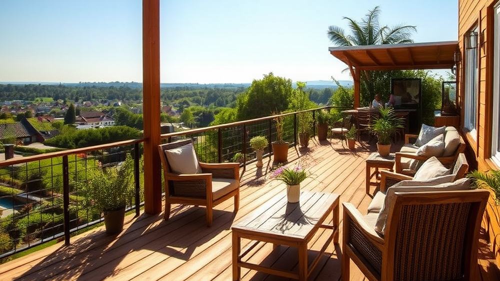 Terrassendiele Kebony Clear (Pina Radiata astrein) 22x142mm, Länge 4,20m, glatt/glatt, abZ