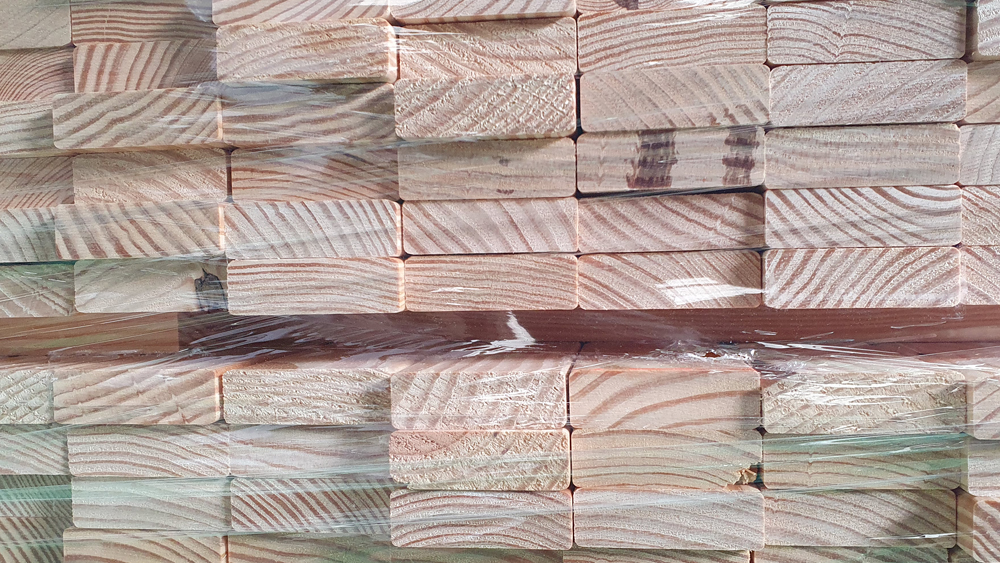 100 Stück Zaunlatten Southern Yellow Pine, 22x70mm, Länge 1,00m, B/C, SOPO-3715-G