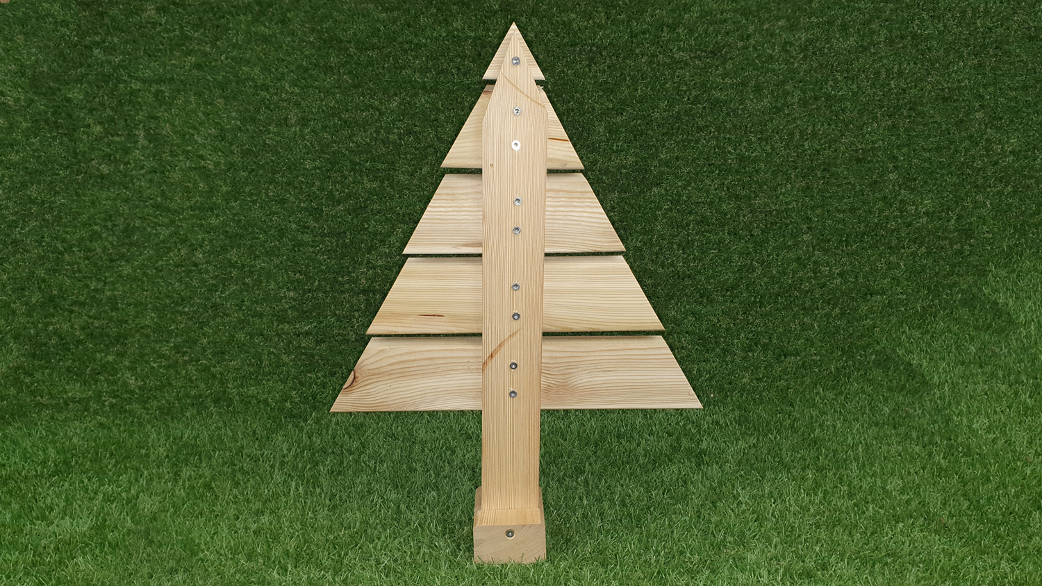 Weihnachtsbaum aus Holz, Größe S, H 0,49m  