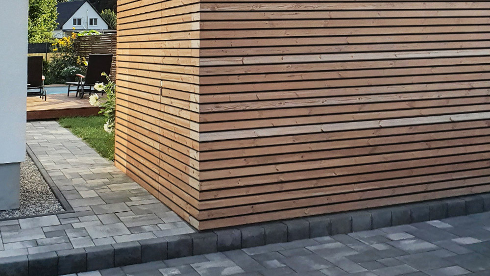 Fassadenprofil LANERO  Kontrast, sib. Lärche, 27x96mm, Länge 3,00m, elegant-geh. VEH Top 