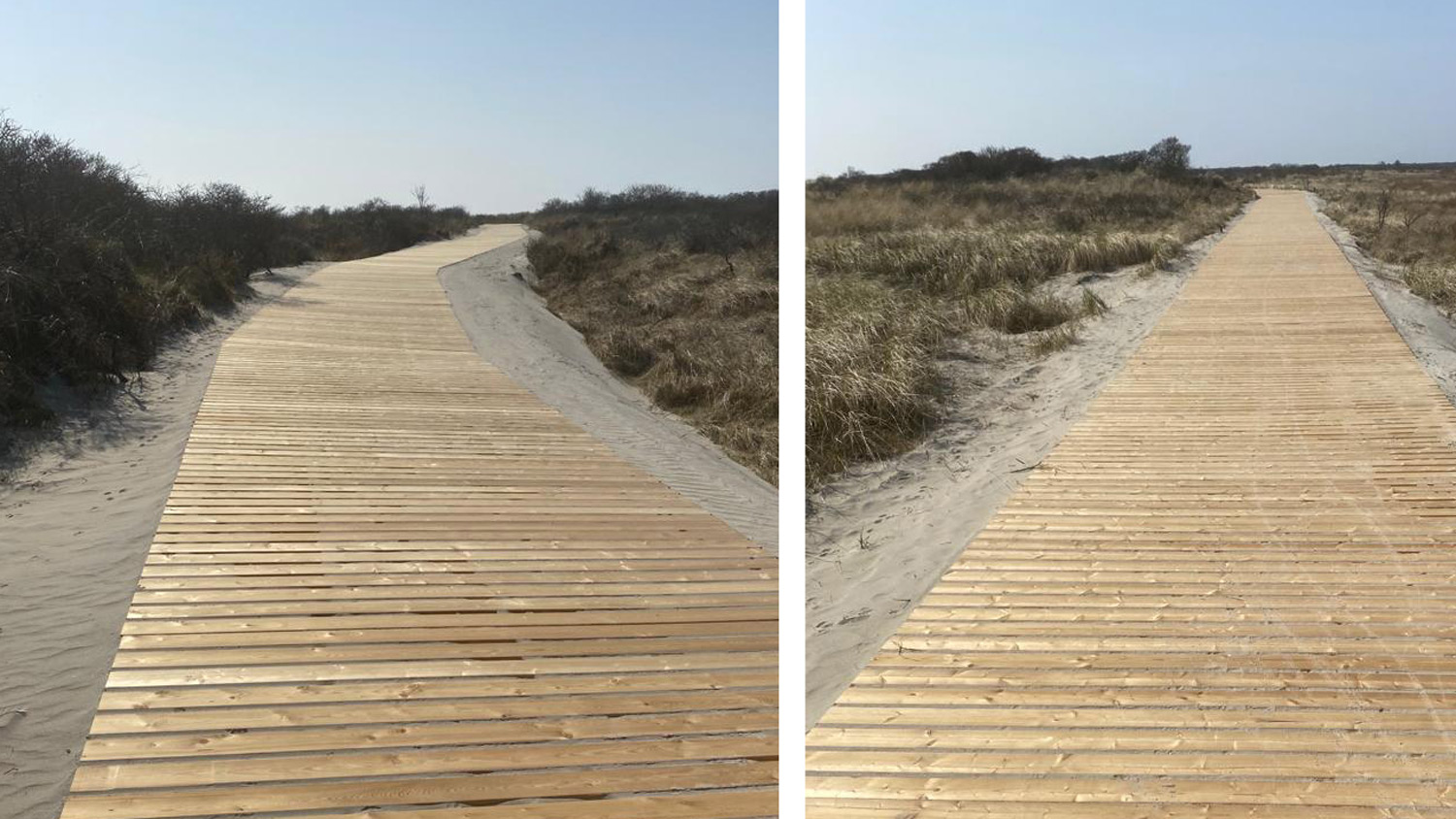 Strandsteg Borkum, Lärche 2,50 x 2,00m