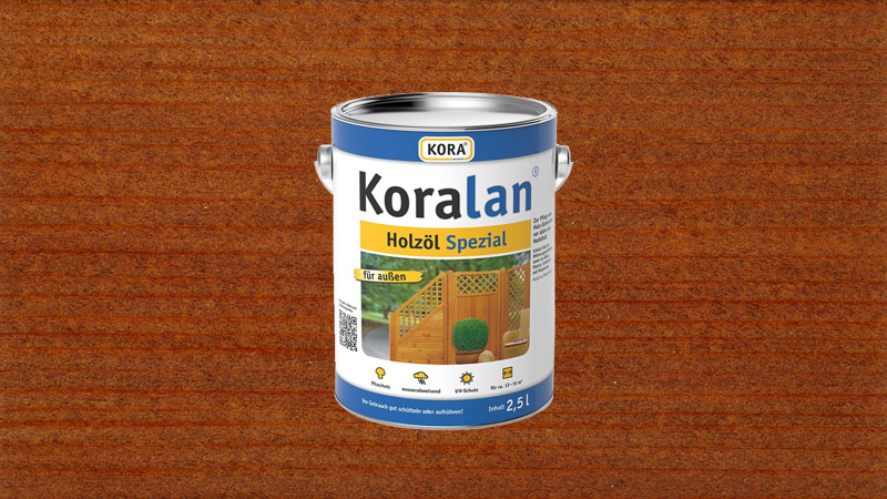 Koralan Holzöl Spezial Teak 2,5l (für Nadelholz)