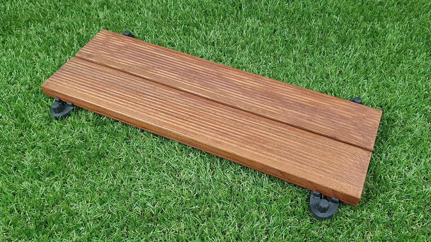 Klickfliese Gumideck Box A7 Thermoesche, 16 Dielen 21x70mm, Länge 51,4cm, Deckfläche 0,613 m² Klickfliese Gumideck Box A7 Thermoesche, 16 Dielen 21x70mm, Länge 51,4cm, Deckfläche 0,613 m²