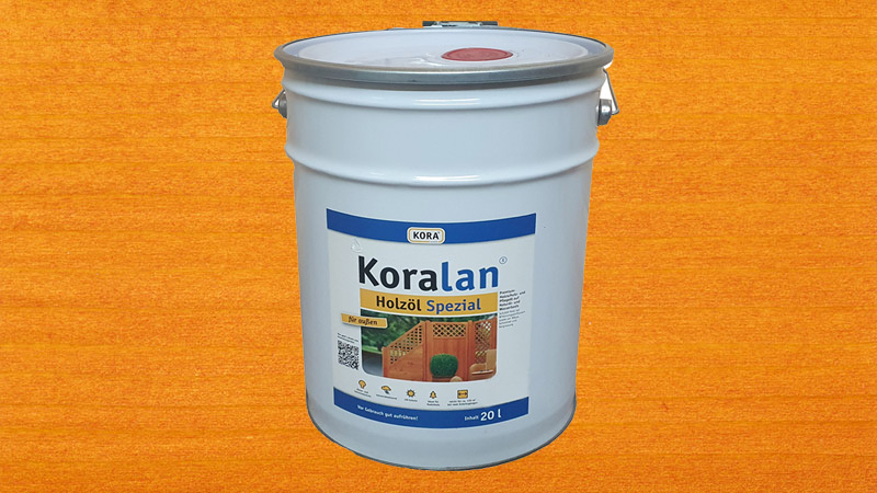Koralan Holzöl Spezial Lärche 20l (für Nadelholz)