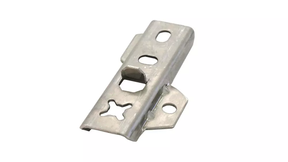 DILA 2 / 17 mm Terrassenverbinder Edelstahl A2 silberf. rostfrei, für Dielen H 19-23mm, 800 Stück