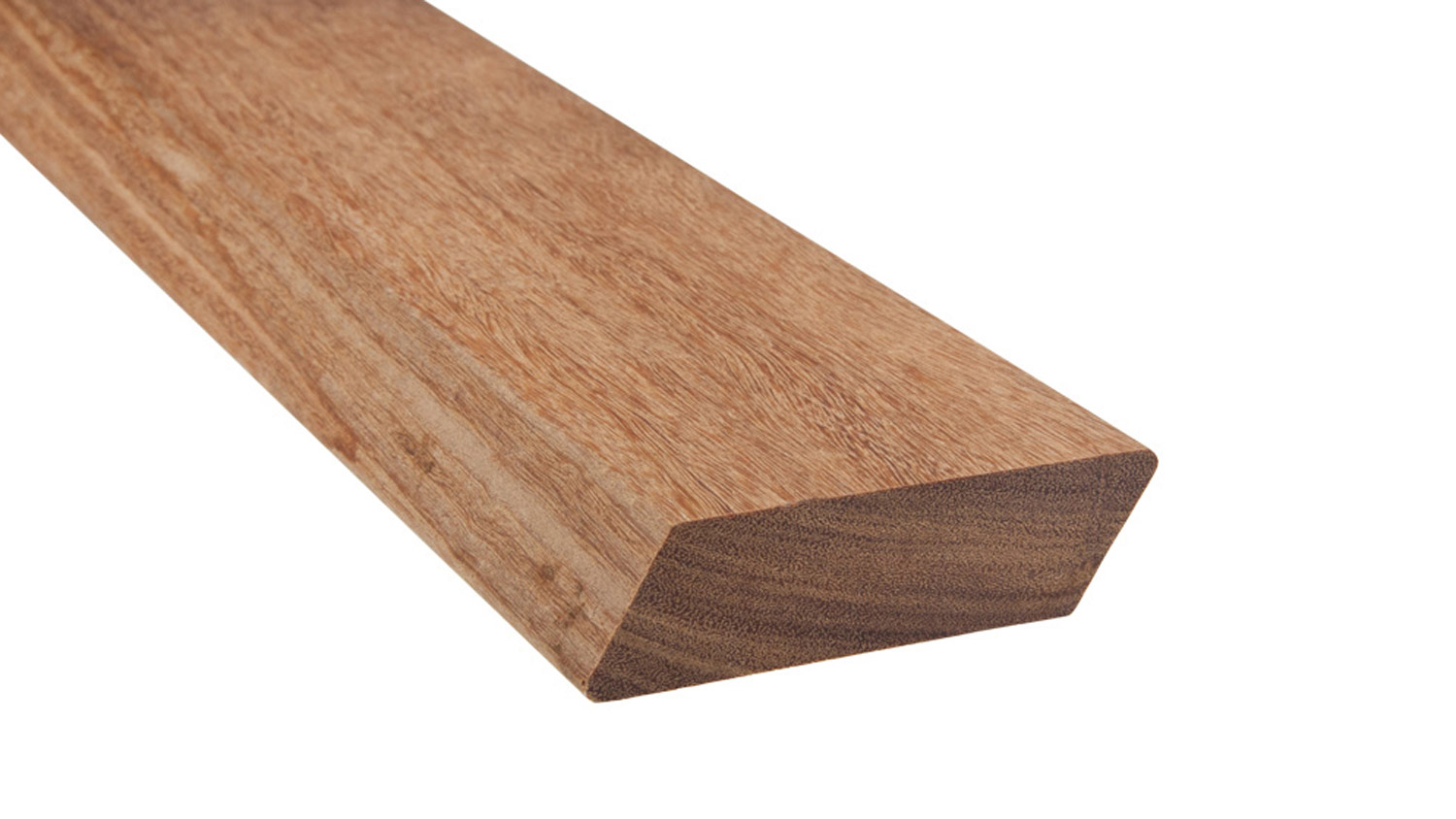 Rhombusleisten Cumaru 20x65mm, Länge 2,13m, FSC, 15° Schräge, KD Rhombusleisten Cumaru 20x65mm, Länge 2,13m, FSC, 15° Schräge, KD
