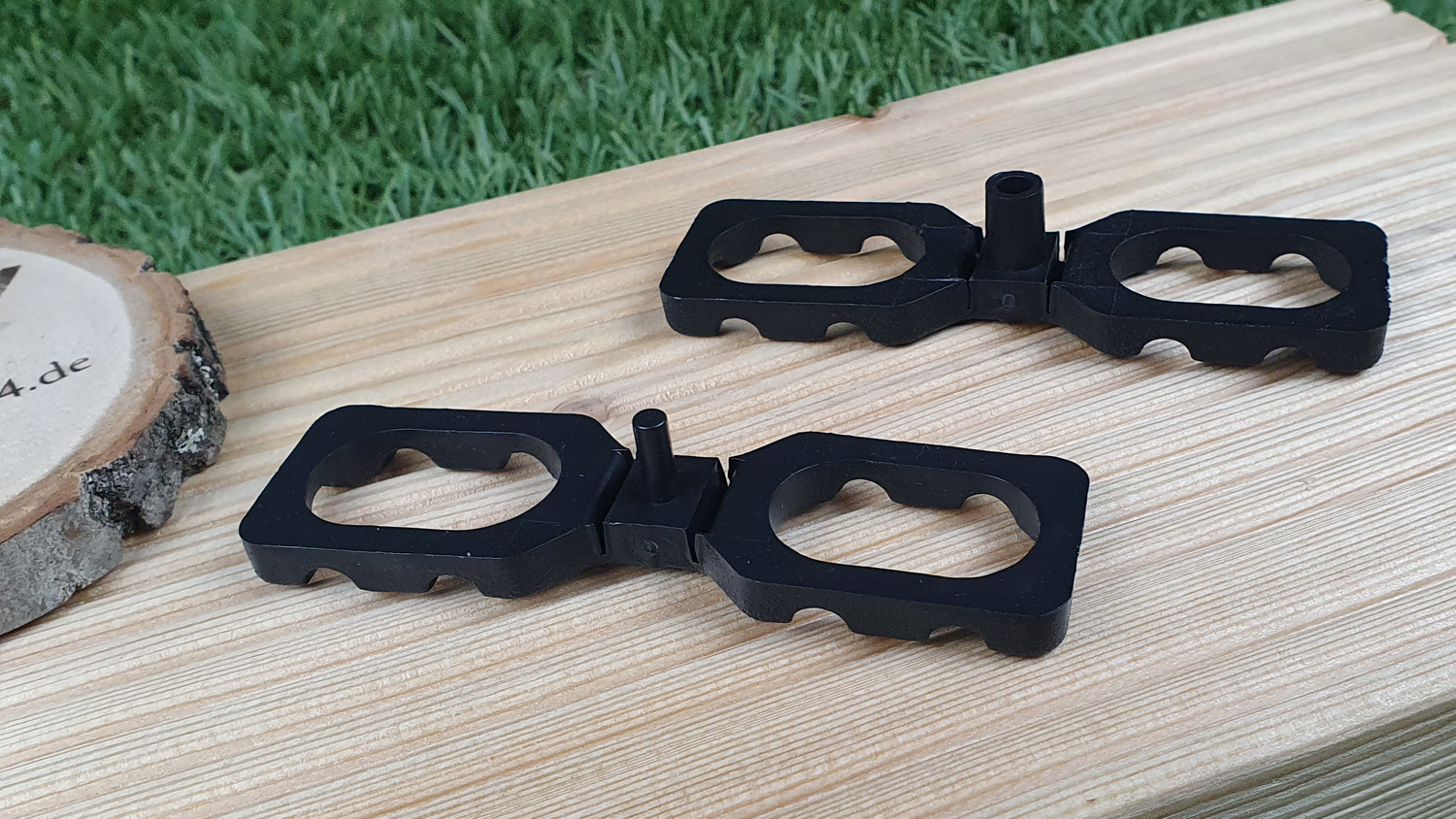 Premium Terrassendielen Abstandshalter 4mm, 100 Stück, für sichtbare Montage